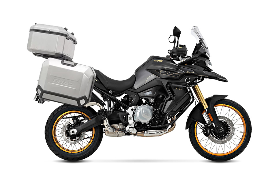 Moto Voge 900 DSX Black + Baul